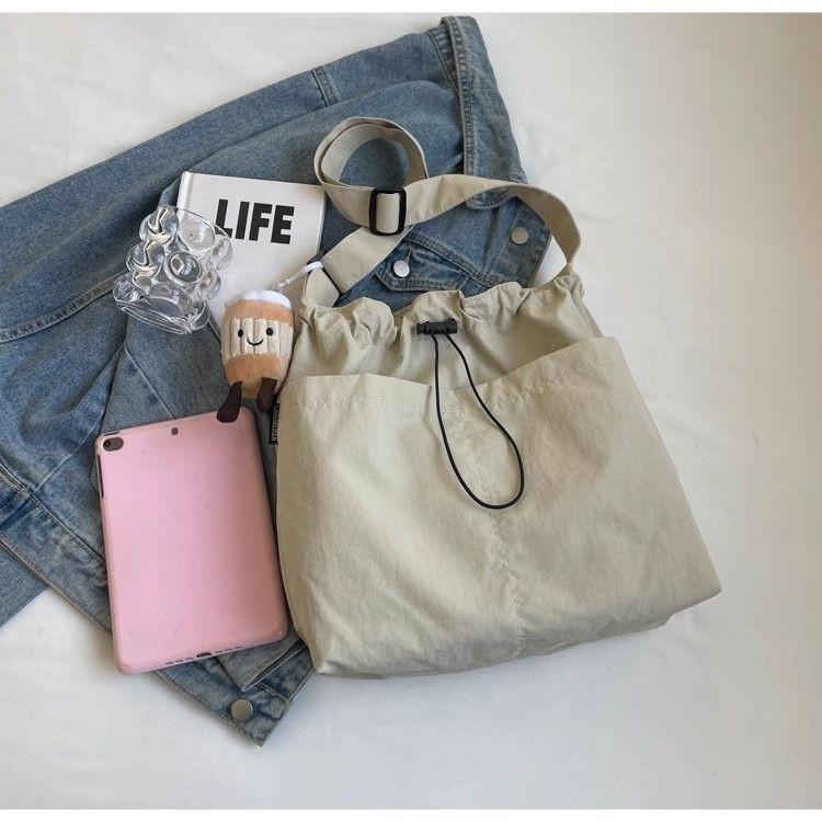 IELGY Женская повседневная сумка-тоут из холста большого объема — фото 6