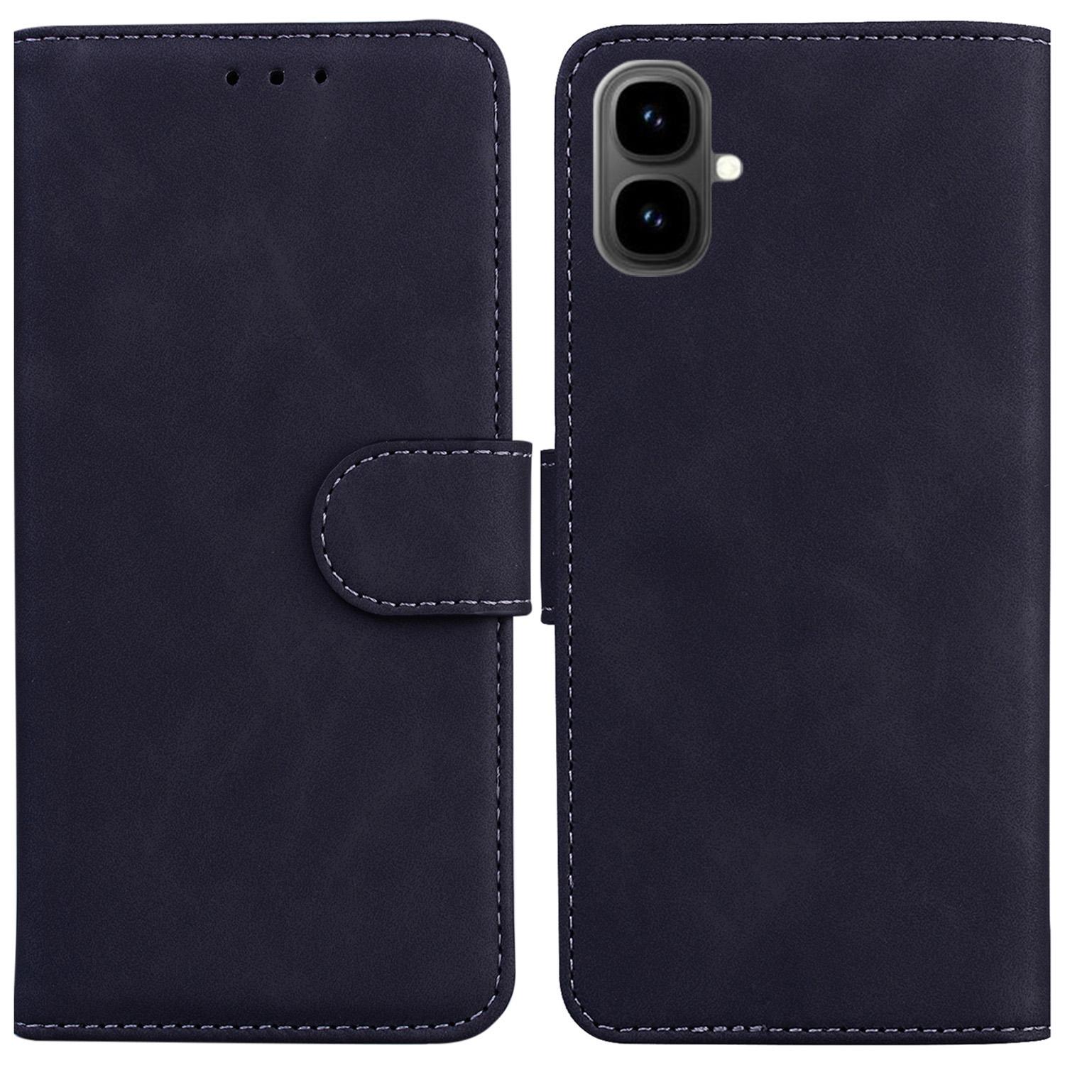 

For Infinix Smart 10 Case Solid Color Leather Wallet Phone Cover Black