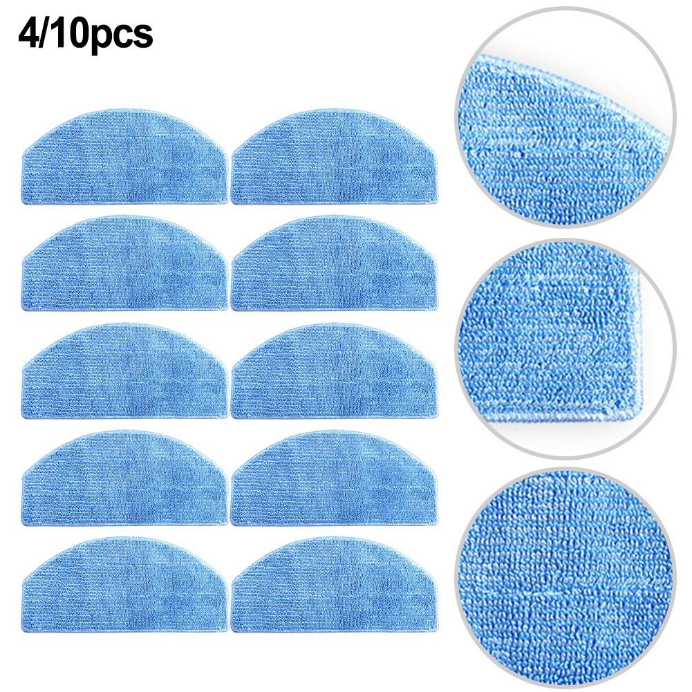 Mop Cloths Washable 4/10PCS Cleaning Mop Cloths For Laresar Evol 3