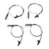 4PCS ABS Wheel Speed Sensor 34526870075 34526870077 For BMW E87 E82 E90 E93 E92 130i M Coupe 330i 335i M3 325i N52B30F N54B30A