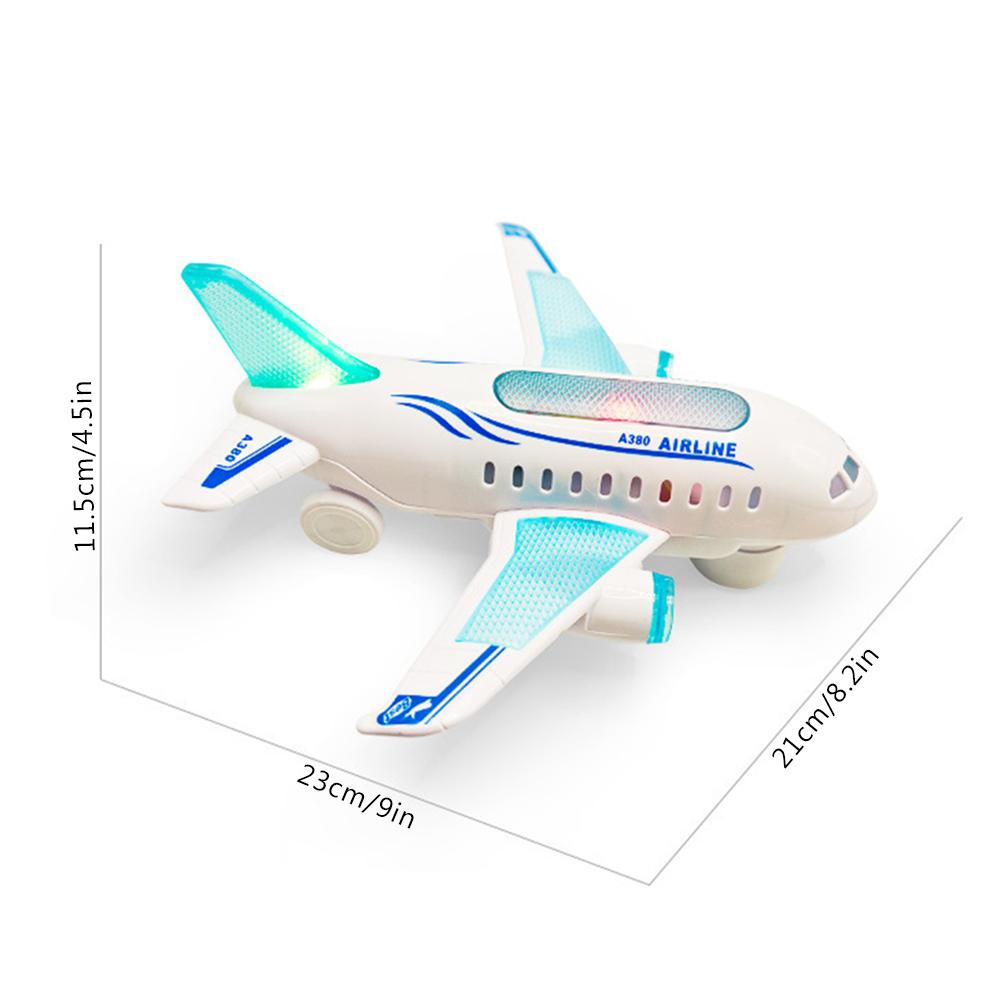 Realistics Passengers Airplane Toy Large Long Electric Model Airplane Toy For Children