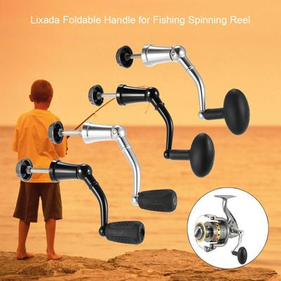 Fishing Spinning Reel Replacement Handle Grip Rotary Knob Foldable Handle