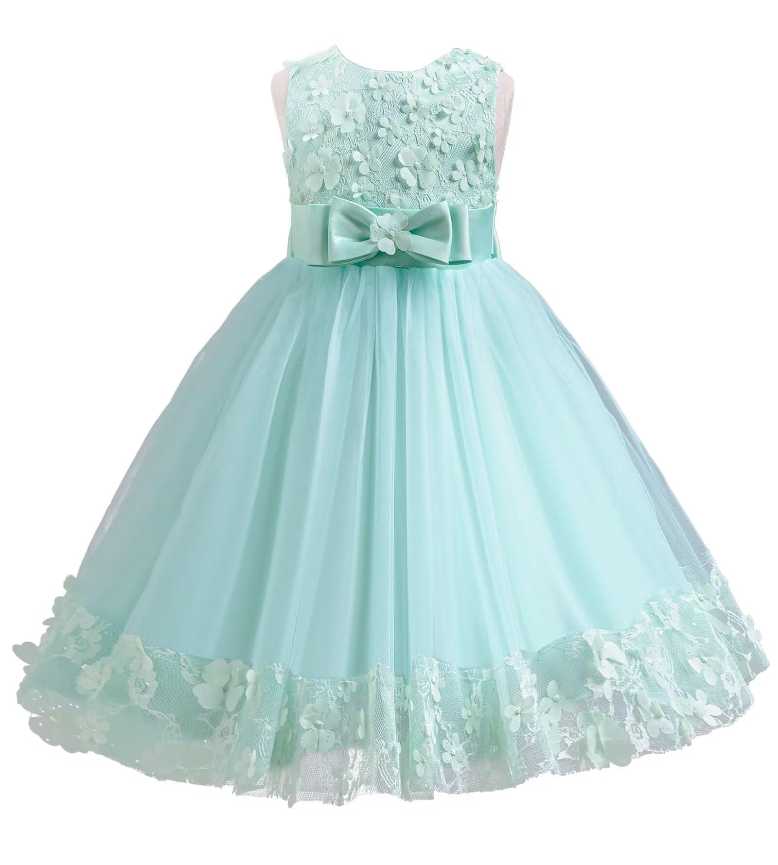 

Kayiyasu Formal Floral Cute Perfect for Piano and Sizes Light Children s Dress, Print, Skirt, Shichi-Go-San, Recitals, Concerts, Weddings, 110-160cm