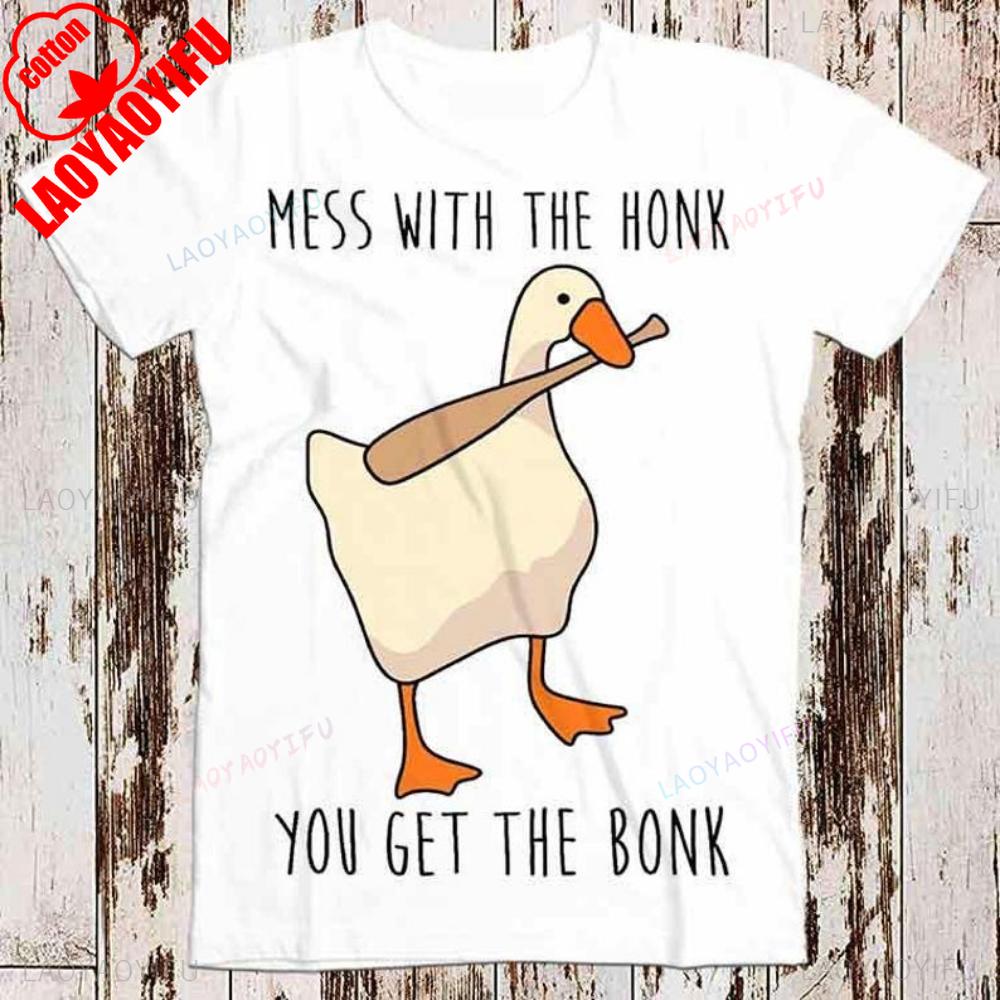 

Не связывайся с Гусем, получишь Бонк Футболка Бестселлер Музыка Ретро Топ Футболка Подарок Крутая Унисекс Высококачественный Хлопок 4XL