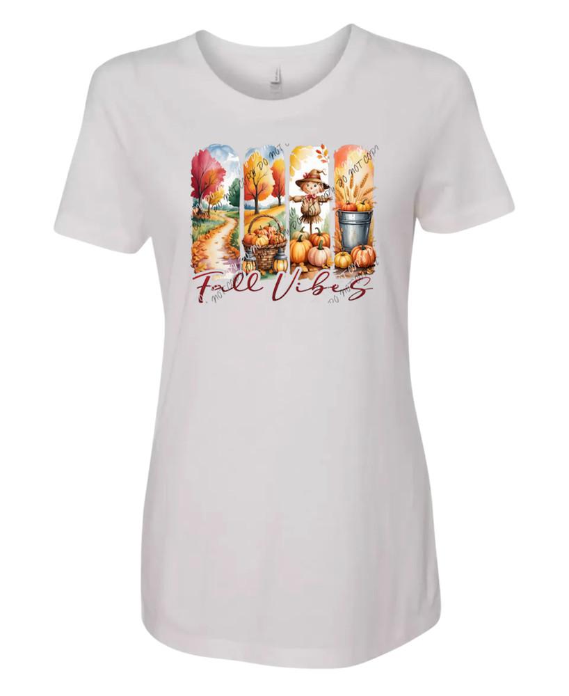 Autumn Harvest T-Shirt – Fall Season Graphic Tee for Women Unisex T-Shirt