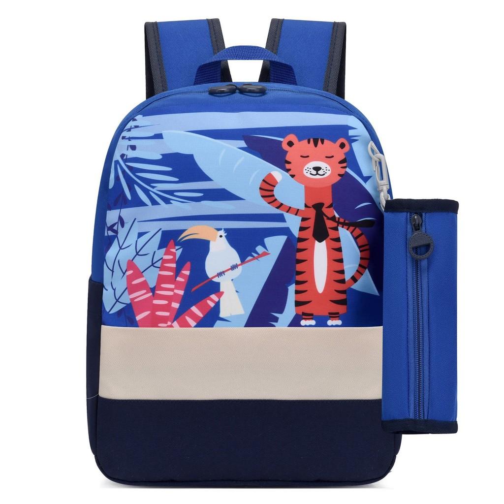 Fun And Cute Breathable Durable Canvas School Backpack For Boys And Girls