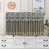 32 Inches Embroidered TV Dust Cover Fabric Dust Curtain Living Room Lace Wavy Edge Design Dust Cover Elegance 80x55cm