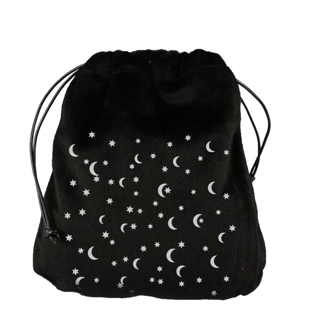 Tarots Oracles Card Storage Bag Jewelry Dices Pouches Soft Drawstring Bag Divinations Accessories for Tarots Enthusiast