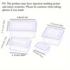 Miniature toy house plastic bento box model, pocket scene DIY small parts