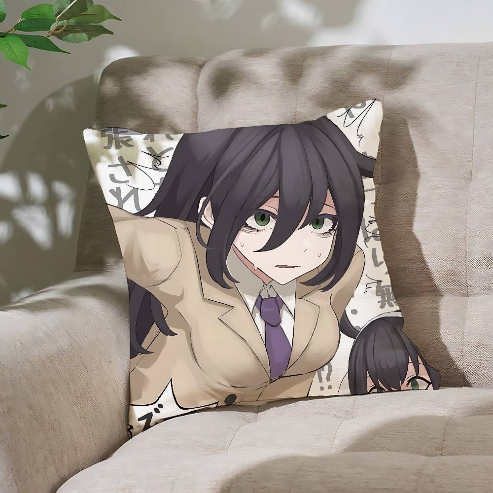 Cute KTomoko KurokiS Pillow Case Throw Pillow Cover Nordic Vintage Style Cushion Covers Home Living Room Sofa Couch Seat