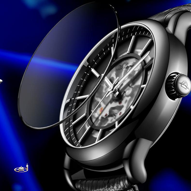 AILANG Neue Uhr Hohl Automatische Mechanische Uhr Herrenuhr Wasserdicht