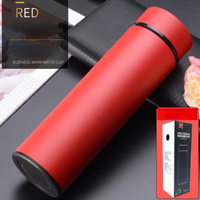 Portable Insulation Cup Intelligen 500ml Vacuum Flasks Portable Stainless Steel Thermos Cup Water Bottle Travel Tea Mug Office Thermos Cup