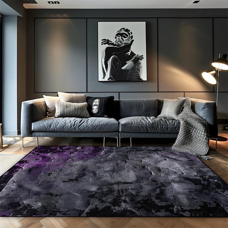 

Nordic Style Luxury Grey Carpets Living Room High-grade Home Decoration Sofa Large Area Rugs Lounge Cloakroom Soft Non-slip Mats 60*90cm