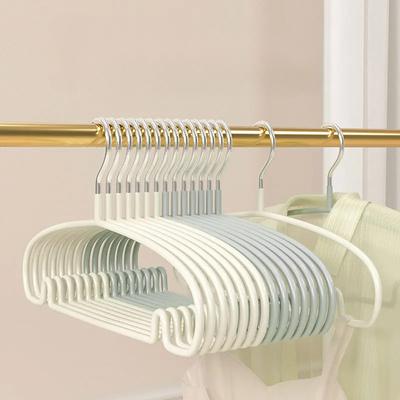 10PCS Simple Clothes Hanger Non Slip Dormitory Household Clothes Hanging To Prevent Clothes Deformation Clothes Storage