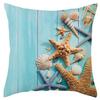 Office Living Room Home Pillowcase Beach Starfish Pattern Pillowcase Car Ornaments
