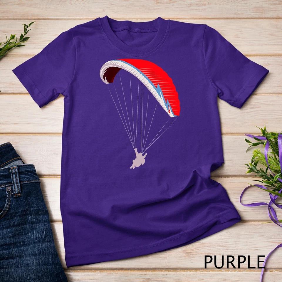 Paragliding Paraglider Paramotor Parachute Skydiving T-Shirt Unisex T-shirt 6 M