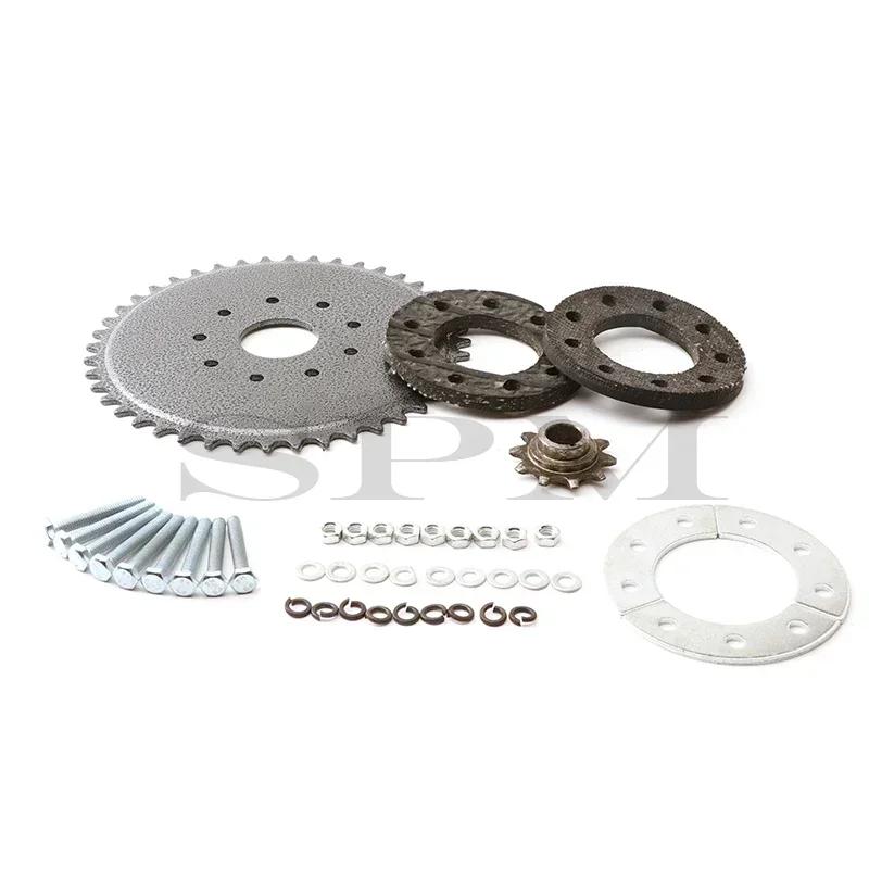 Rear Drive Sprocket Engine Set Mount Pads Kit 9 Holes 44 Tooth Fit 49cc 66cc 80cc Motorised Bicycle Bike Rear Drive Sprocket