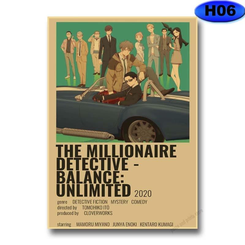 

Ретро, ​​класичний аніме, плакат, плакати, плакати з крафт-паперу, настінне мистецтво, малюнок для дому, кімнати, бару, кафе, декор стін 42x30cm