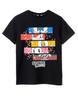 Sonic the Hedgehog Black Pixels Short Sleeved T-Shirt Boys