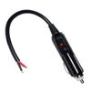 1 szt. 15 cm 12V-24V Samochodowy 10A Męski zapalniczka samochodowa Gniazdo LED Wtyczka Złącze Adapter