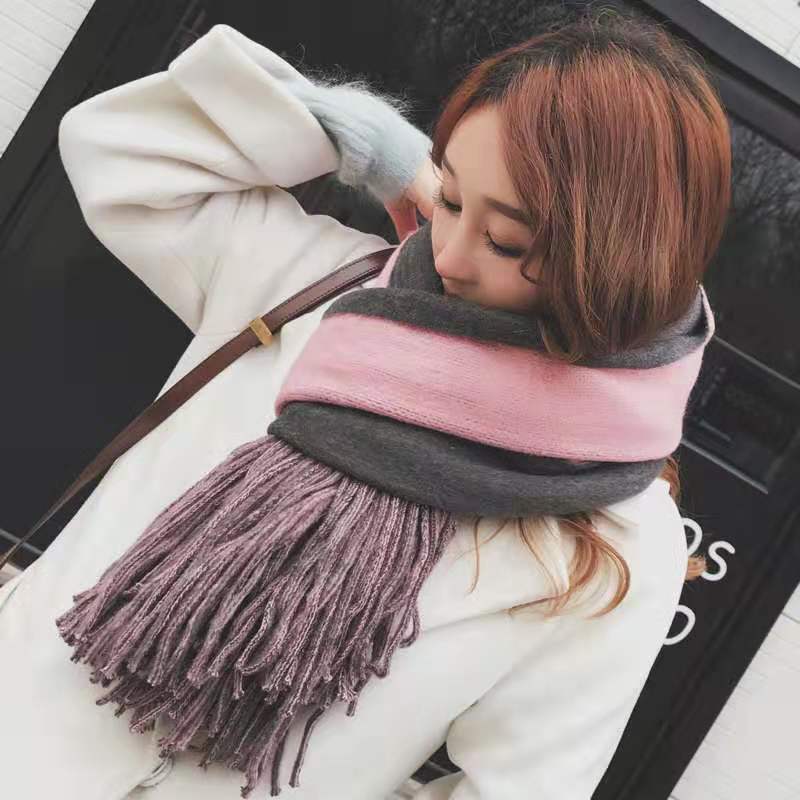 Scarf for Women Plaid Scarves Winter Warm Oversized Pashmina Tartan Scarves