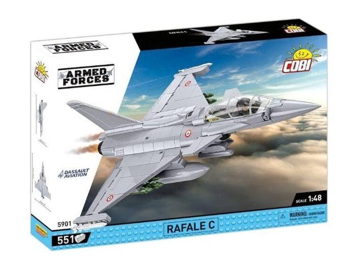 Stavebnice - COBI - Rafale C - 551 dílů - Šedá - Měřítko 1:48