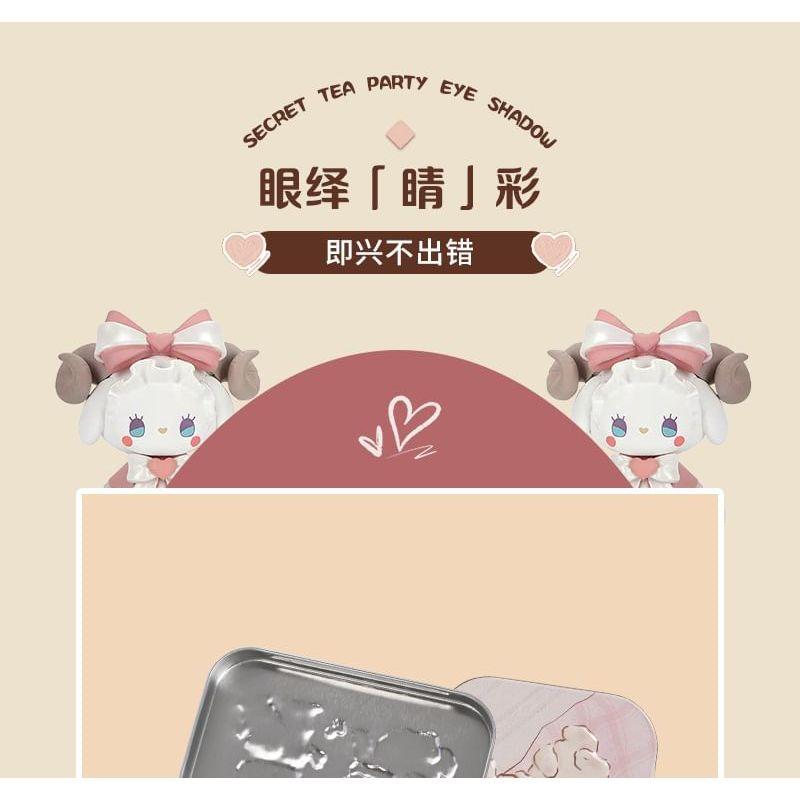 YIGU DIGU - Tea Party Series Metal Box Eyeshadow Palette #02