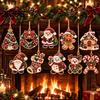 Novice Friendly Craft Supplies Christmas Faux Pearl Art DIY Kit, Make 10Pcs Hanging Ornaments, Festive Seasonal Handmade Ornaments Rhinestone Kit for