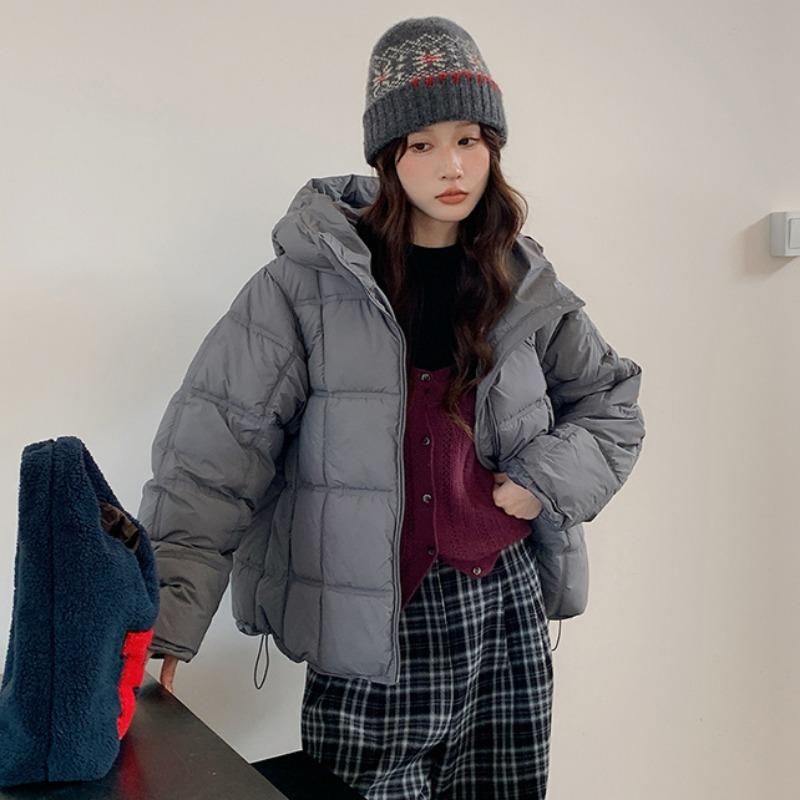 

DIMANAF 2025 Женские парки больших размеров Жилеты Пальто Куртки С длинным рукавом Верхняя одежда Толстая Теплая Осень Зима XL