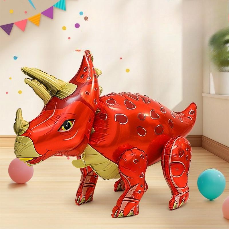 Cartoon Tier Folienballon Schmetterling Dinosaurier Helium Ballons für Baby Kinder Geburtstag Party Dekor