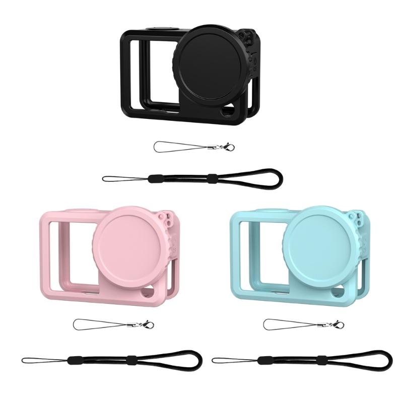 Perfect Silicone Cover For ACTION 6 Sports Cameras Easy Toolless Installation Button Accessibility Convenience