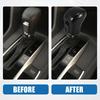ACROPIX Gear Shift Knob Cover Auto Derailleur Lever Trim ABS Carbon Fiber Pattern Black