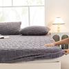 Funda de cama coral leche vellón gorro de cama de una pieza todo incluido color sólido gorro de cama sábana de vellón Tafu funda protectora de invierno engrosada