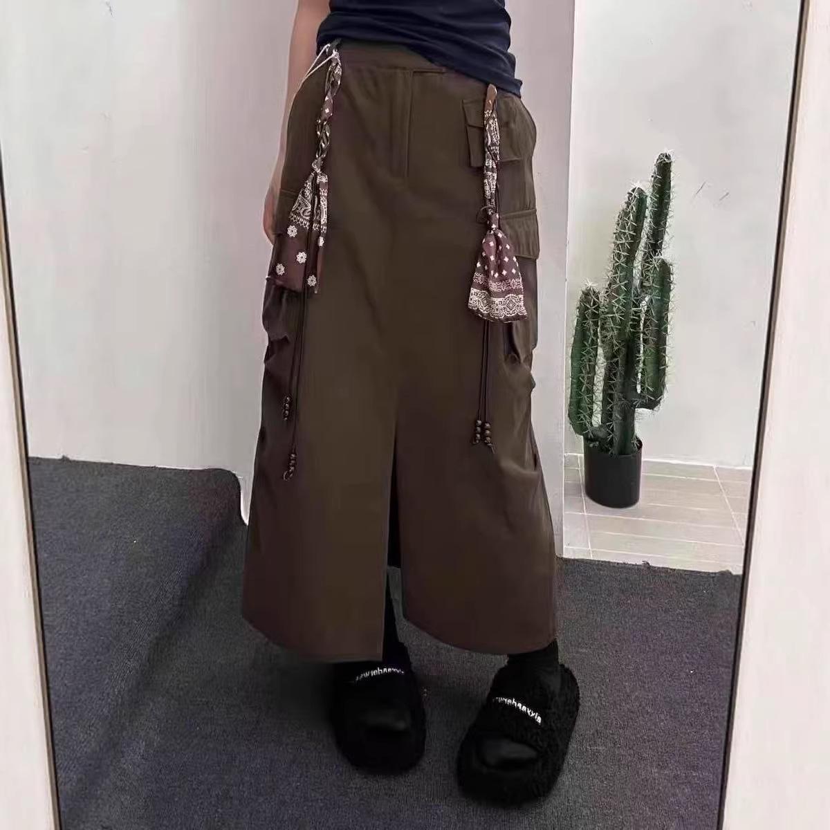 Yunxi European Style Spring Workwear Skirt Large чёрный
