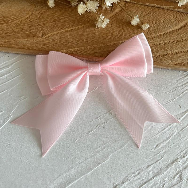 2.5cm Wide Handmade Ribbon Bow Knot for DIY Clothing & Hair Accessories, Card Holders, and Decorations
