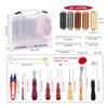 Leather Sewing Kits Upholstery Repair Kits with Stitching Needle, Sewing Seams Crochet Needle for Sewing DIY Crafting