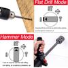 288VF 3 In 1 Impact Drill Power Tool with Battery Multifunction Cordless Electric Rotary Hammer Drill Hammer