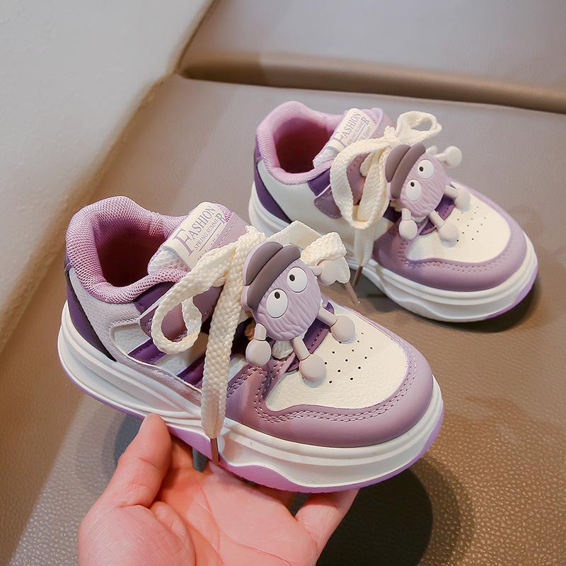 Children's board shoes 2025 new boys' shoes middle and old children's student father sports shoes girls breathable casual trendy shoes