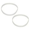 2Pcs Lathe Belt Transparent Polyurethane Transmission Accessory Replacement Part for 8x14 Mini Lathe 1.5Mx94 Teeth