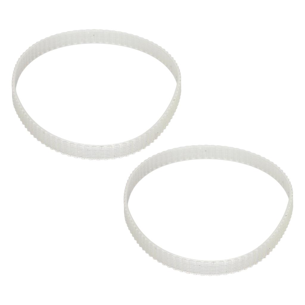 2Pcs Lathe Belt Transparent Polyurethane Transmission Accessory Replacement Part for 8x14 Mini Lathe 1.5Mx94 Teeth