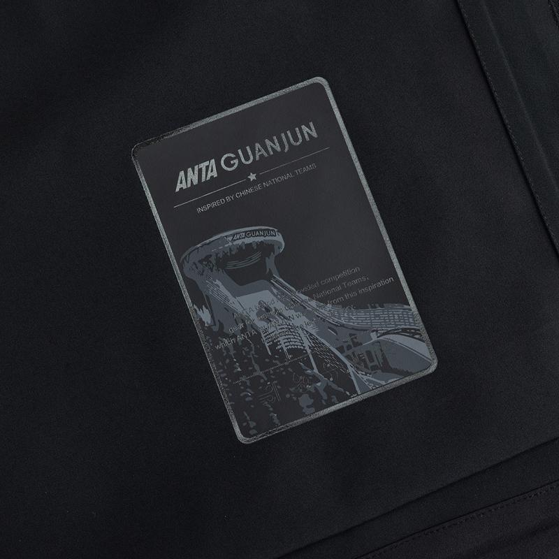 Anta Champion All-Weather Series Woven Jacket Men Jackets Basic-Black 152610637-1