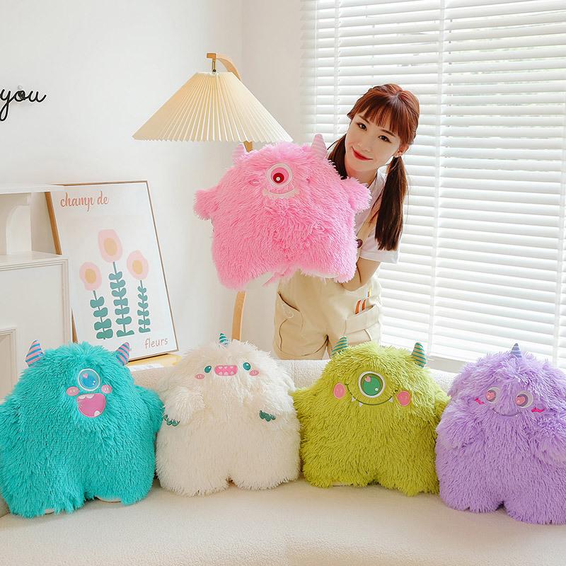 Little Monster Plush Toy Doll Big Eye Doll Children's Gift Stall Throw Pillow Cute Fun