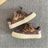 New spring and autumn high-value casual board shoes women's platform white shoes ins style versatile niche bread shoes