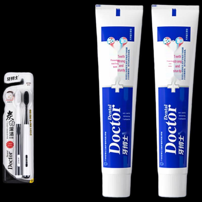

Dr. Ya SD Anti-Cavity Toothpaste & DT701 Toothbrush Set