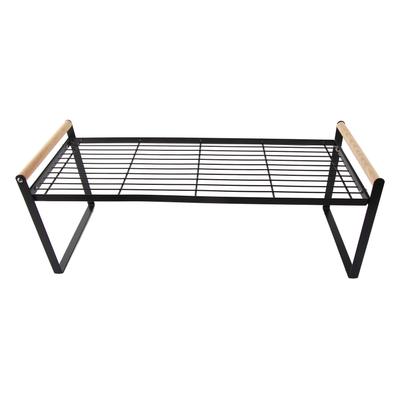 Cabinet Storage Shelf Rack Layered Storage Easy To Install Multifunction Counter Organizer Shelf for Seasoner Bowl