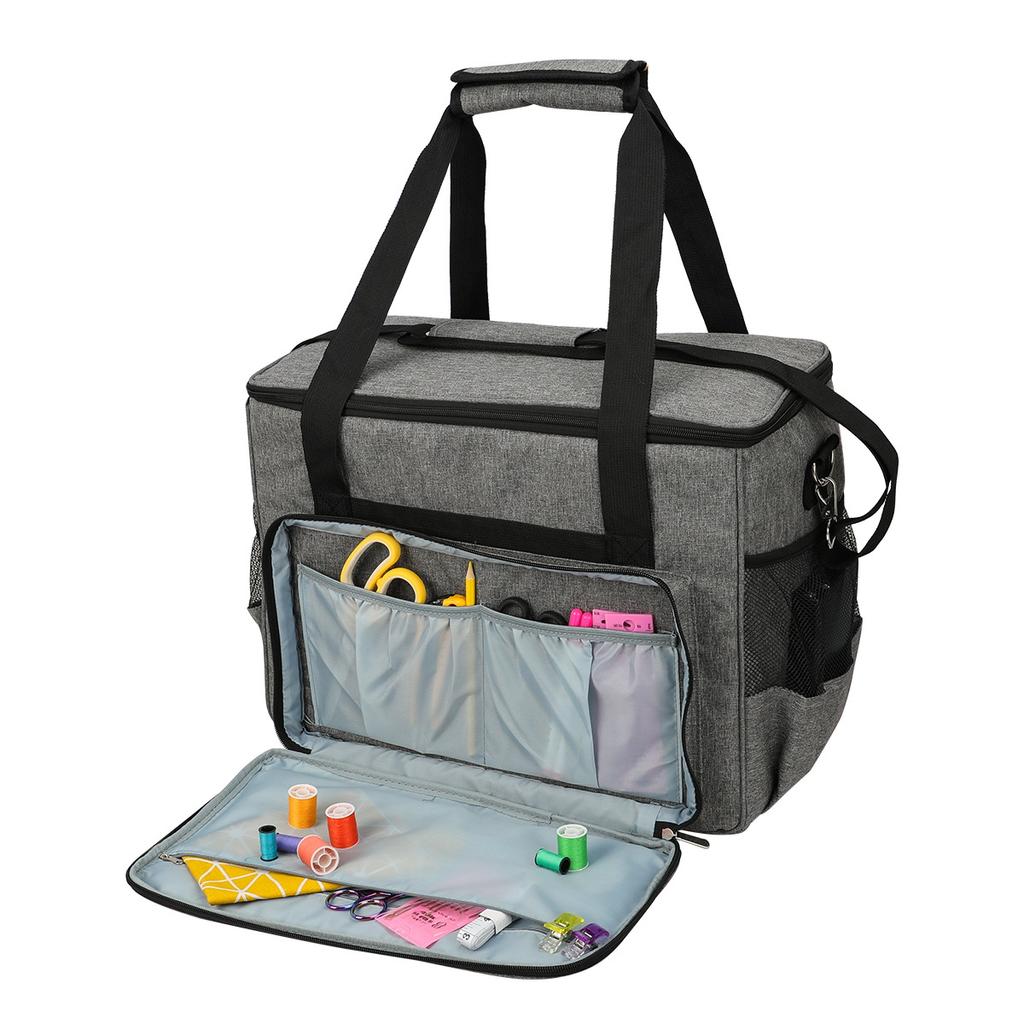 M-Modern-Sewing Machine Storage Organizer Sewing Machine Bag Travel Tote Bag For Most Standard Sewing Machines And Accessories