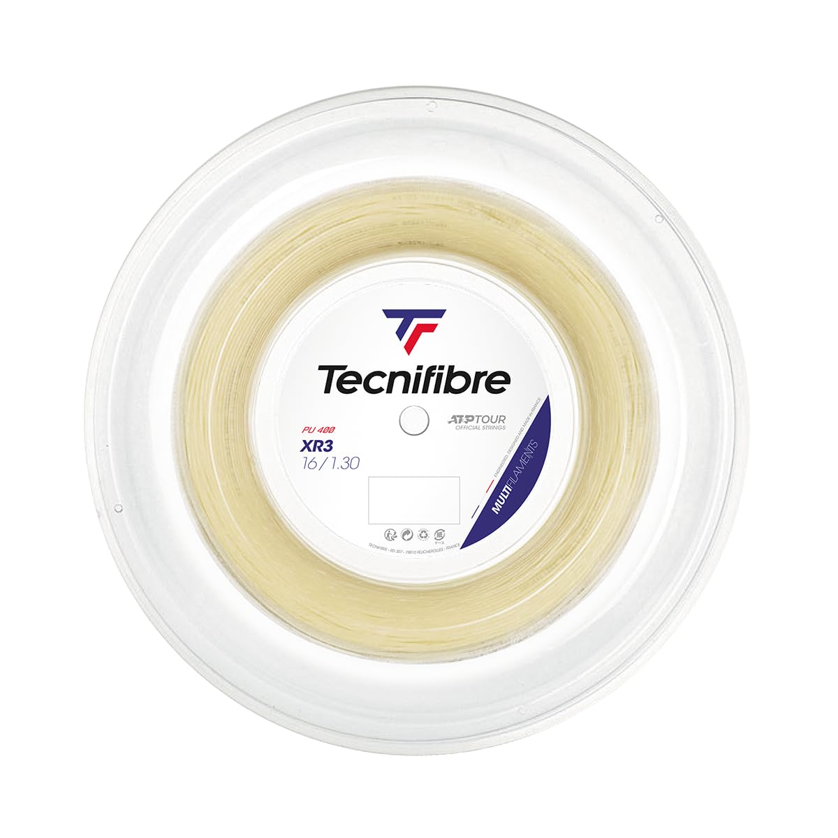 

Тенісні струни Tecnifibre Tennis Gut XR3, рулон 200 м, TFR216, 1,30 мм