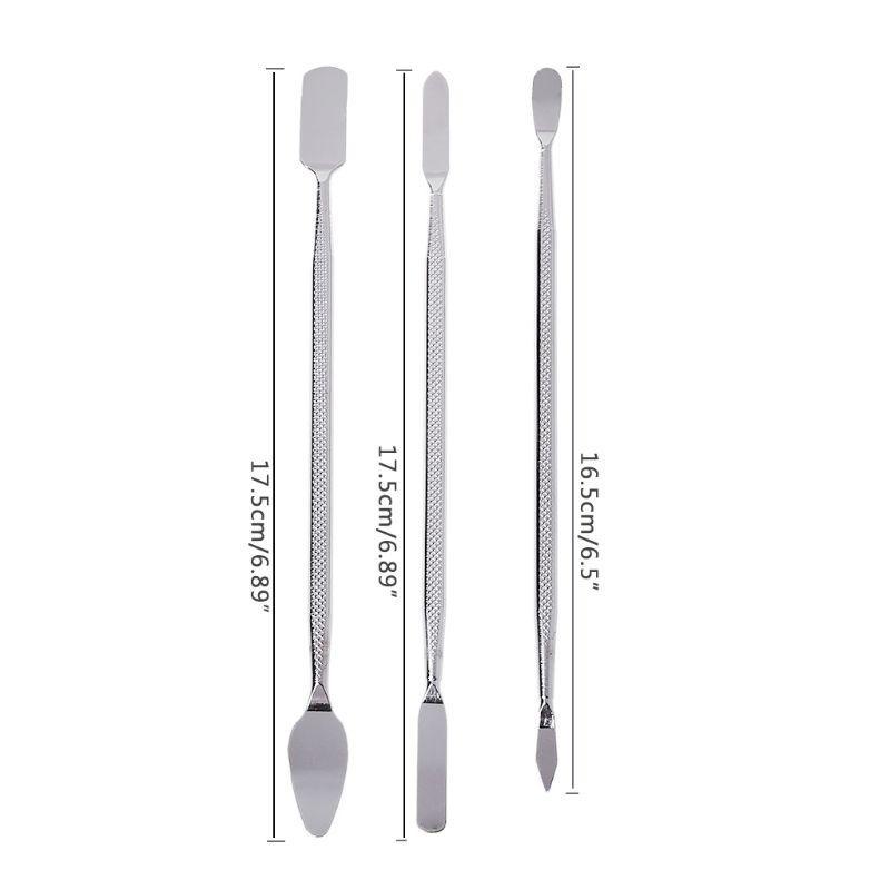   3 Pcs / Set Stainless Steel Spudger Cellphone  Laptop Repair Tools for Phone