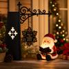 Streetlamp Shape Christmas Bookshelf Lantern Christmas Shelf Light  Bookshelf Decoration