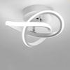 Household LED Modern Chandelier Three Colors Lamp Modern Style Ceiling Lamp Bedroom Light Surface Installation Dining Room Lamp